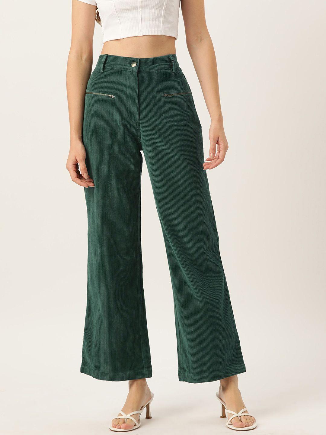 off label women smart corduroy trousers