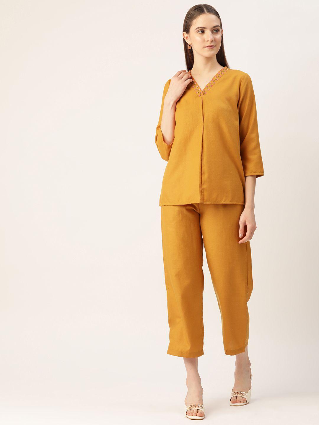 off label women top & trousers set