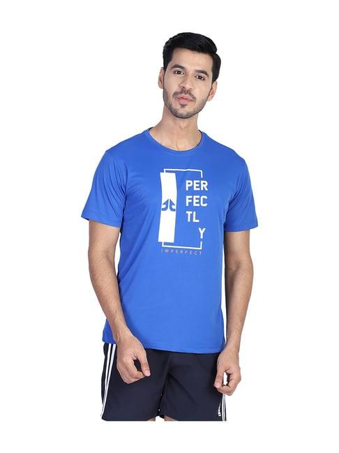 off limits blue short sleeves regular fit t-shirt