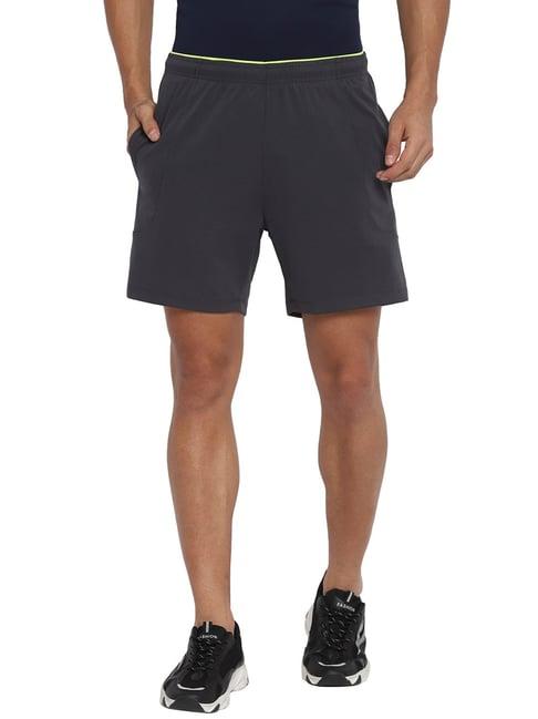 off limits grey regular fit shorts