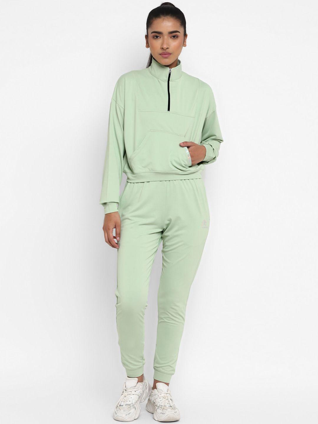 off limits mock collar mid-rise tracksuits