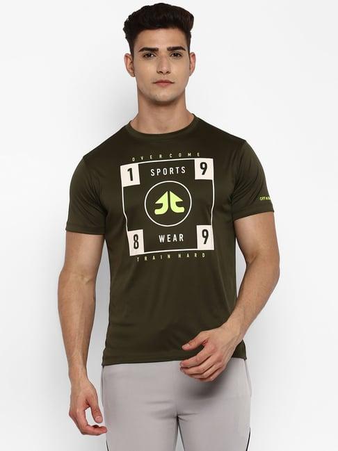 off limits olive crew t-shirt