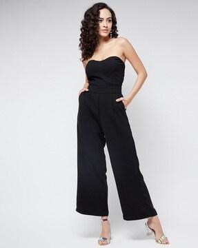 off-shoulder jumpsuit