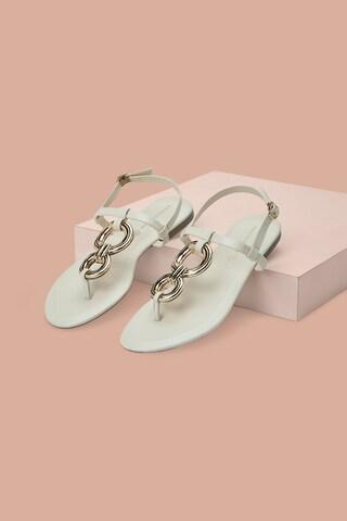 off-white flat sandals