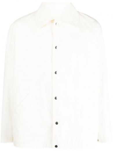 off white logo shirt jacket