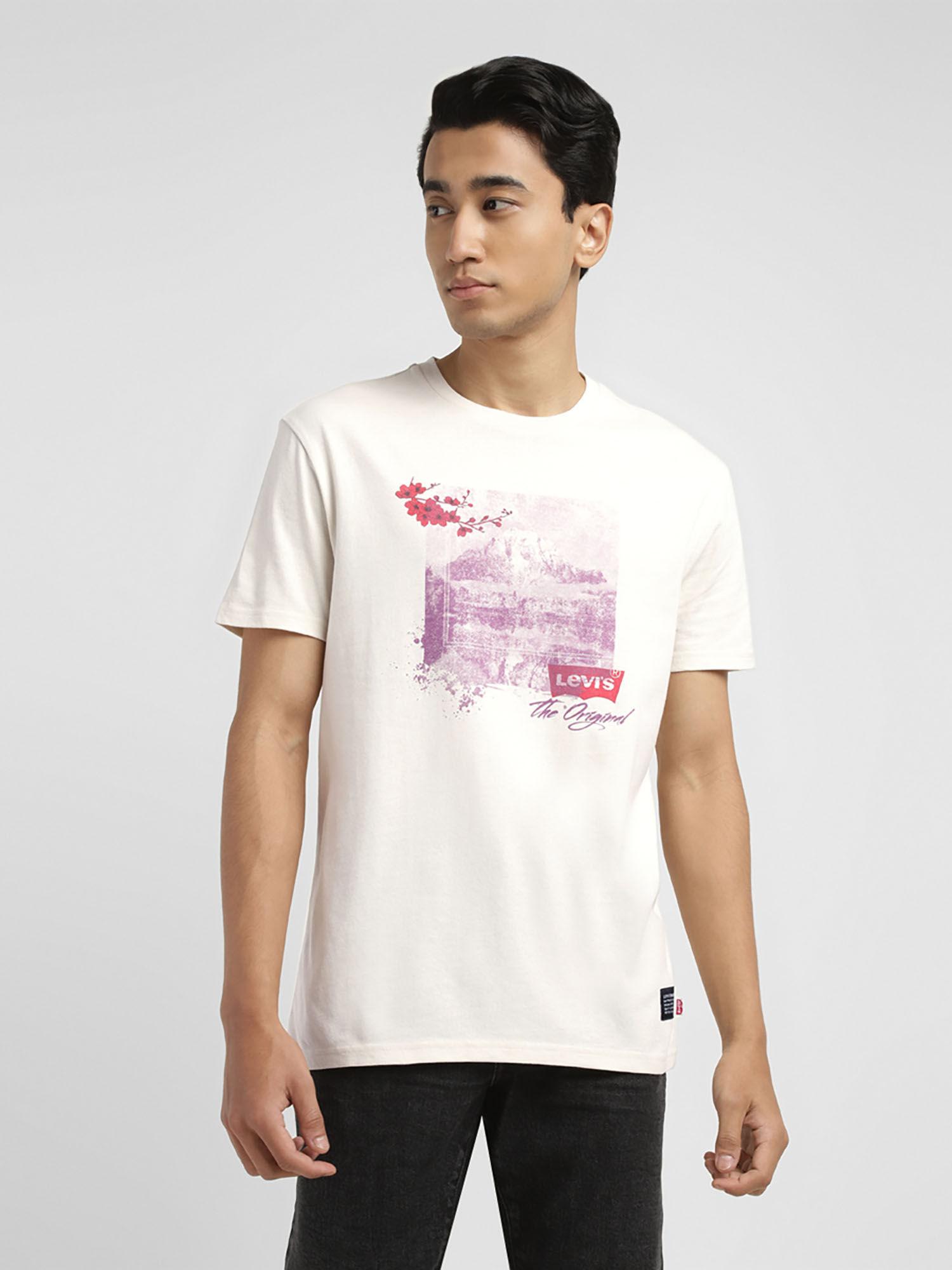off white mens graphic slim fit t-shirt
