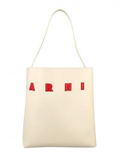 off white museo tote bag