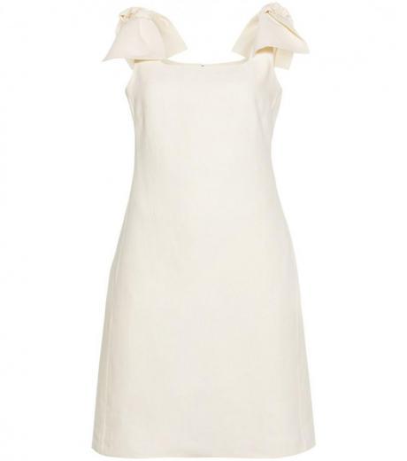 off white off white a-line midi dress