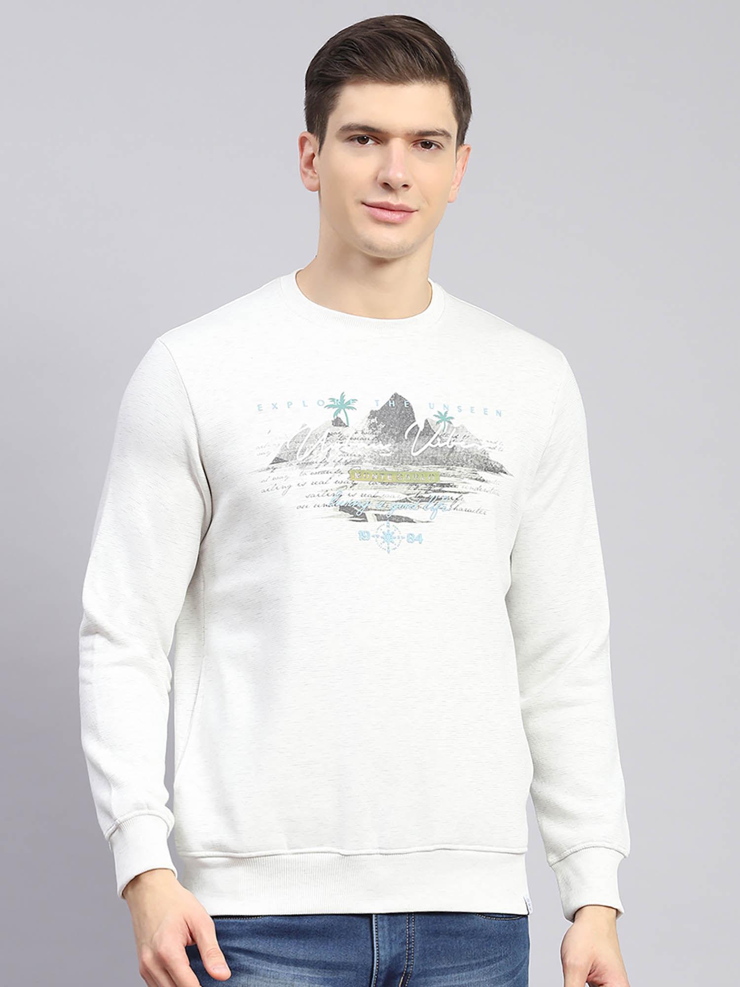 off white printed sweatshirt