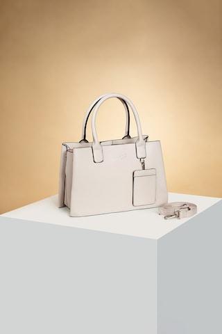 off white solid casual pu women mini bag