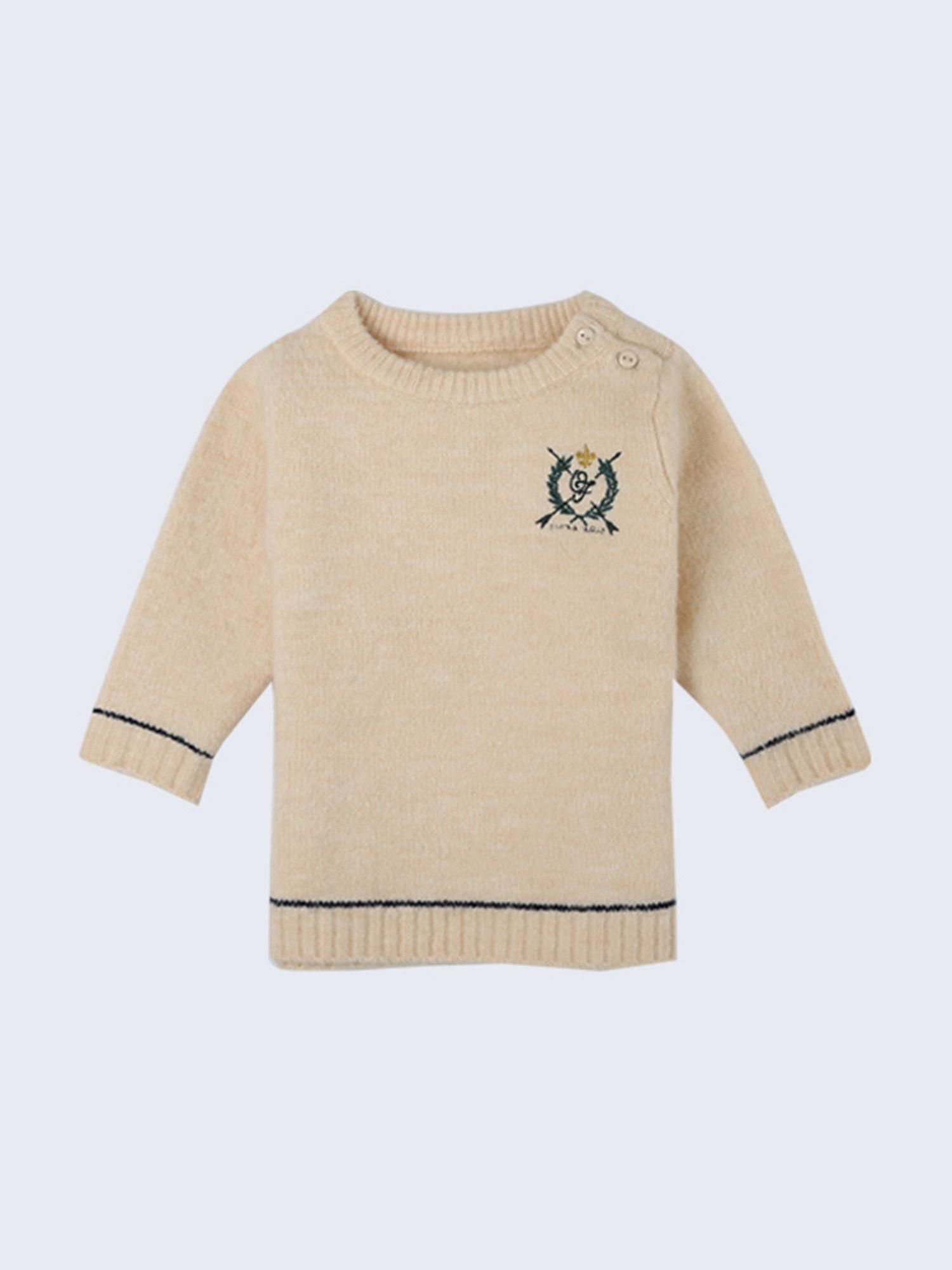 off white solid sweater