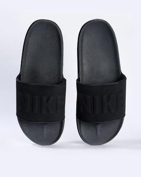 offcourt slides with embossed branding
