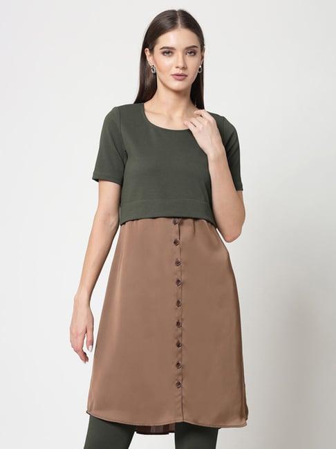 office & you olive tunic