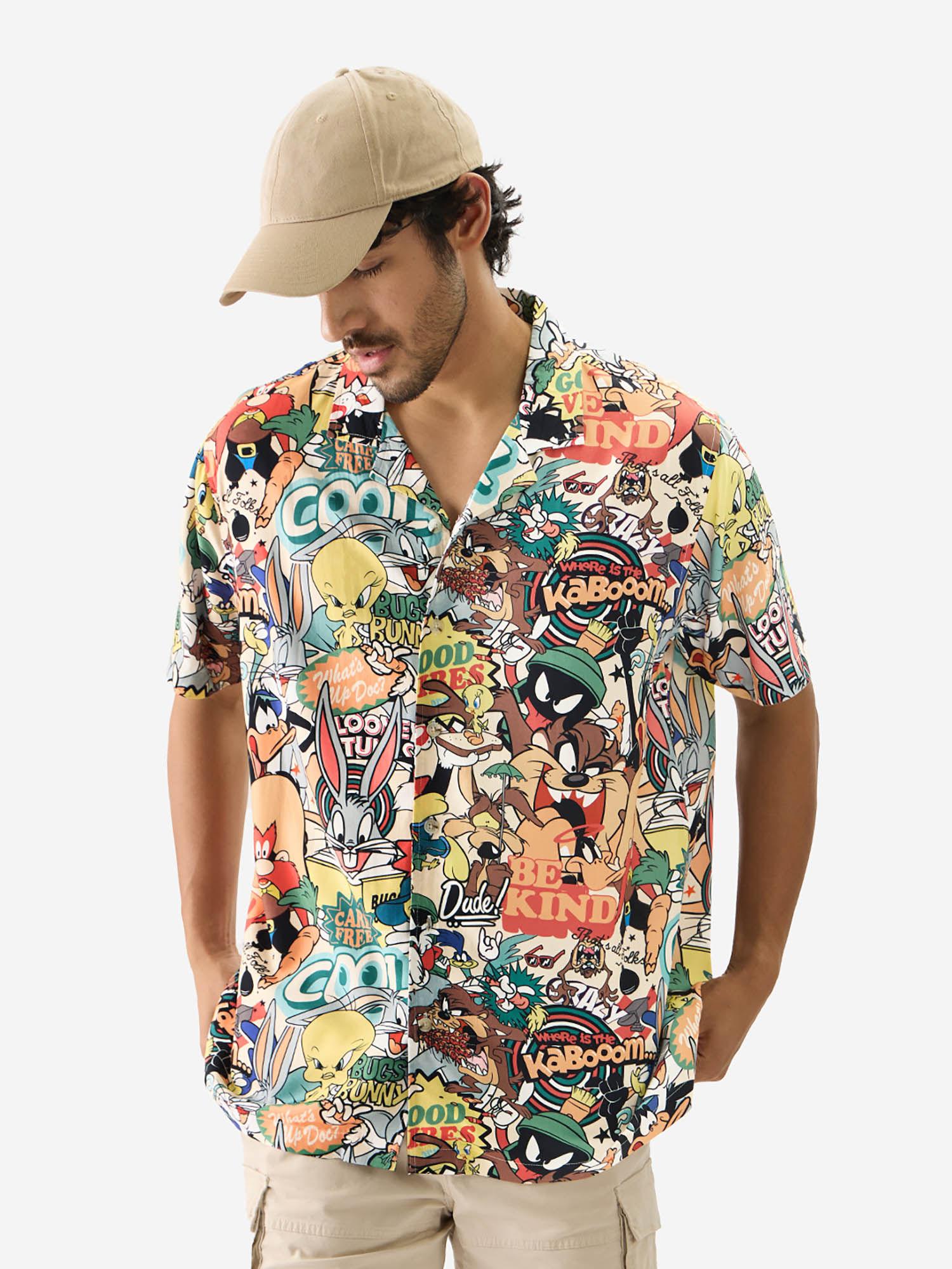 official looney tunes: vintage summer shirt