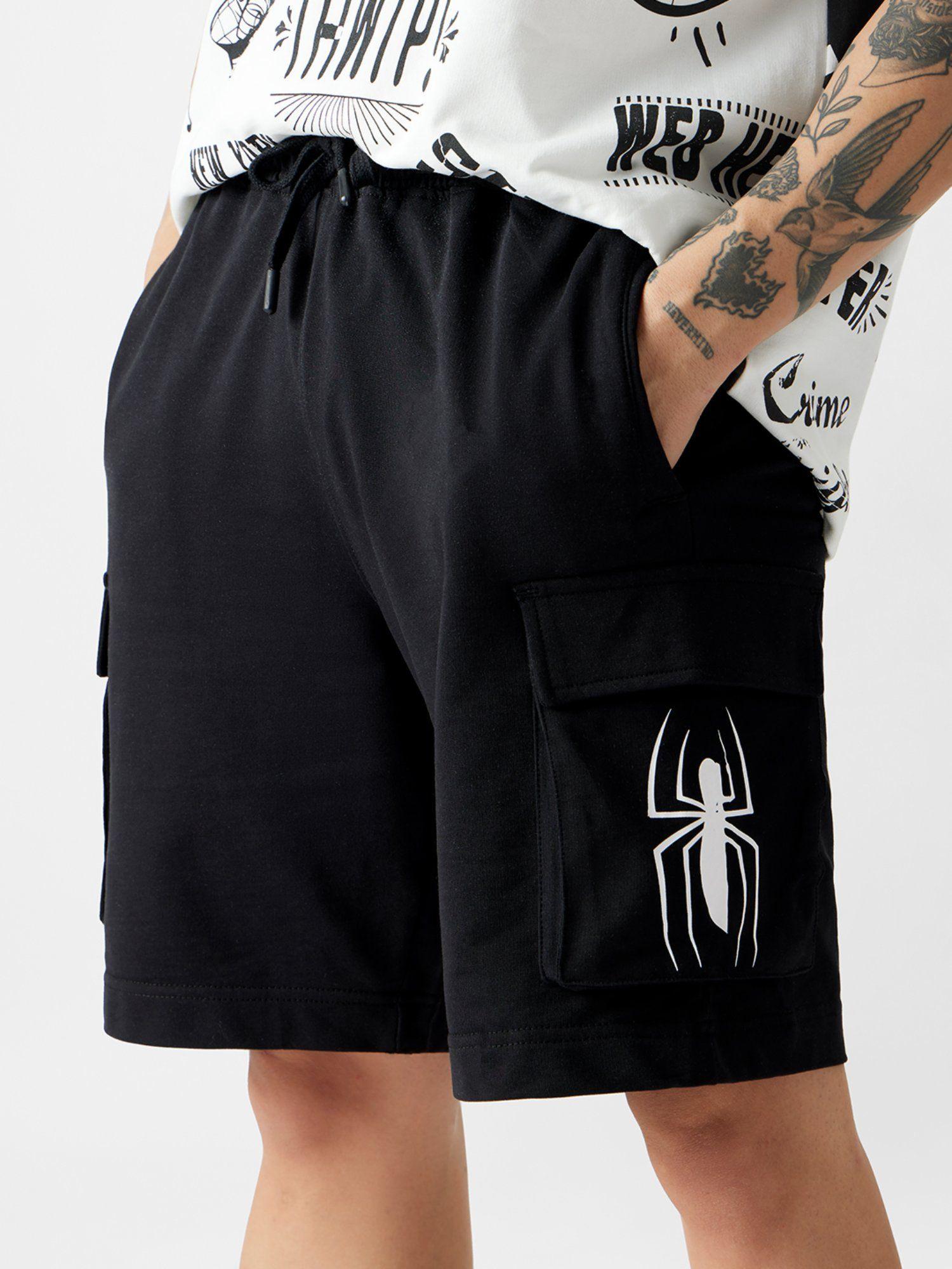 official spider-man crime fighter men bermuda shorts