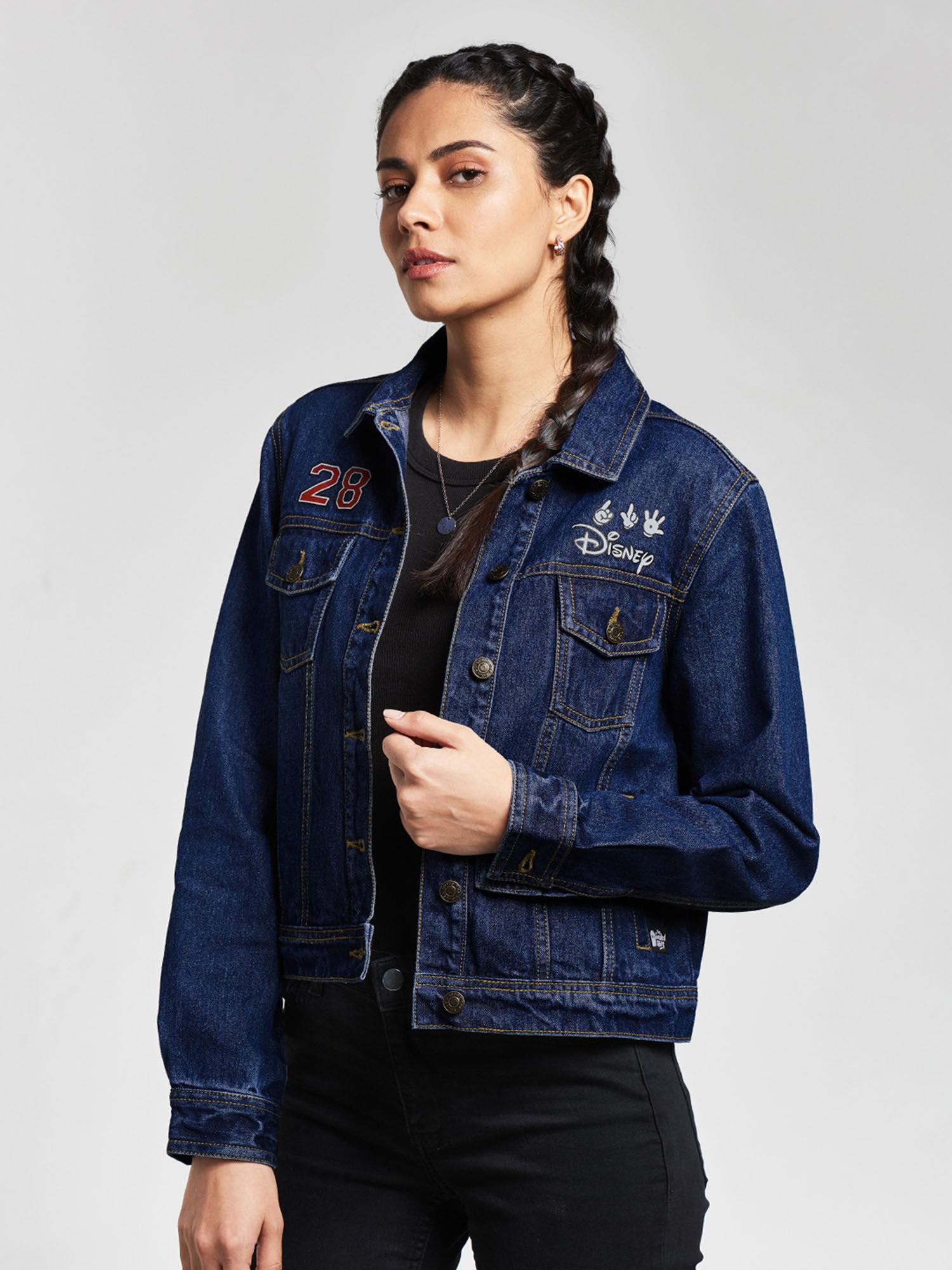 official disney denim jacket for women