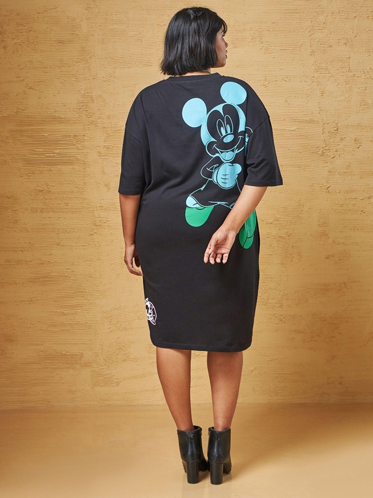 official disney women printed t-shirt dress