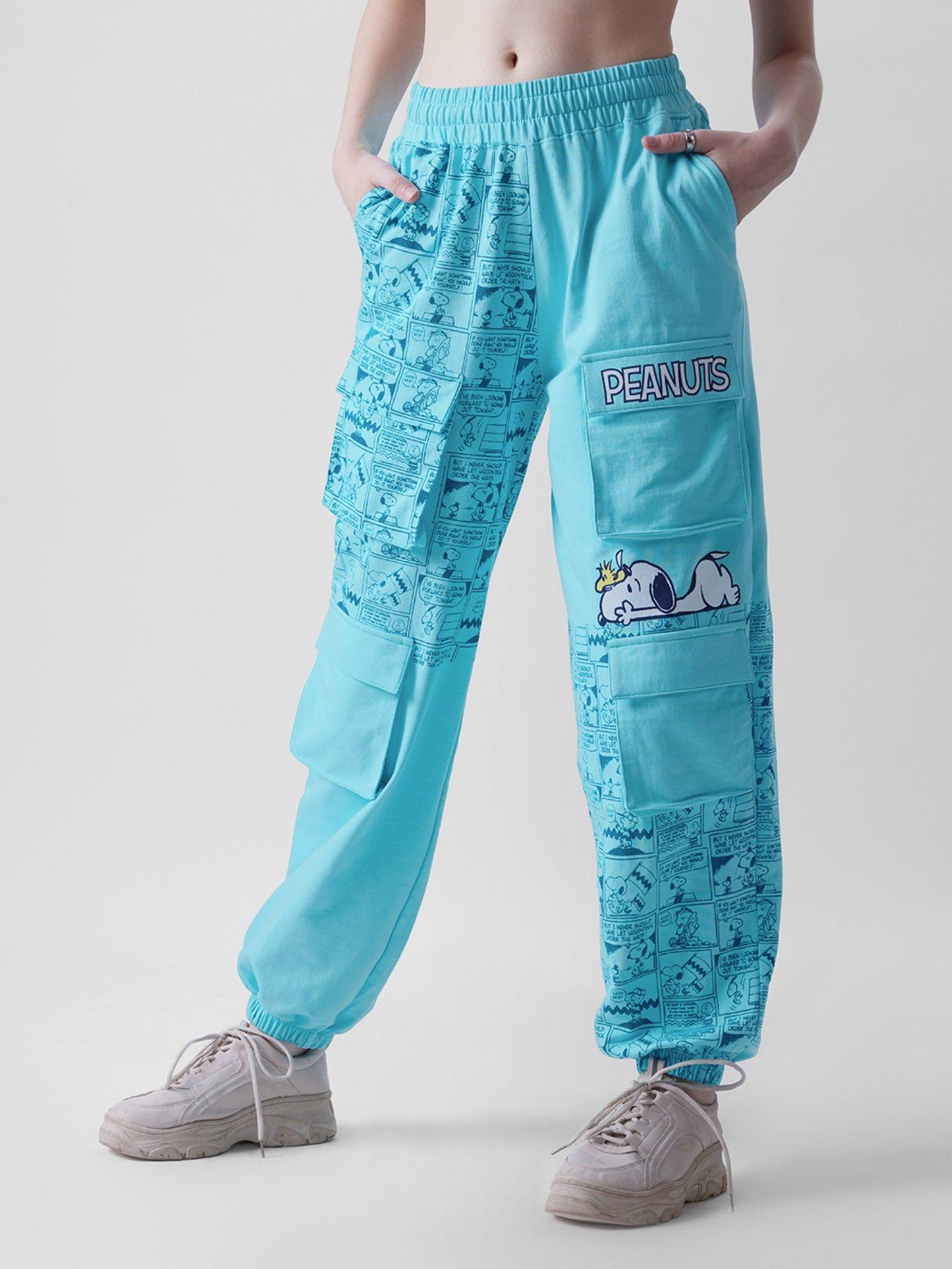 official peanuts- comics women easy joggers