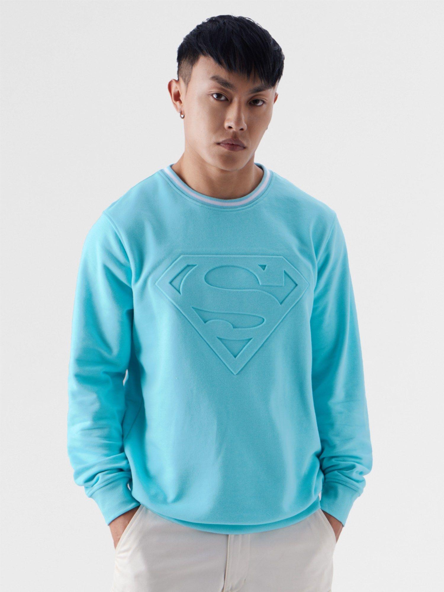 official superman- hope men oversized sweatshirt