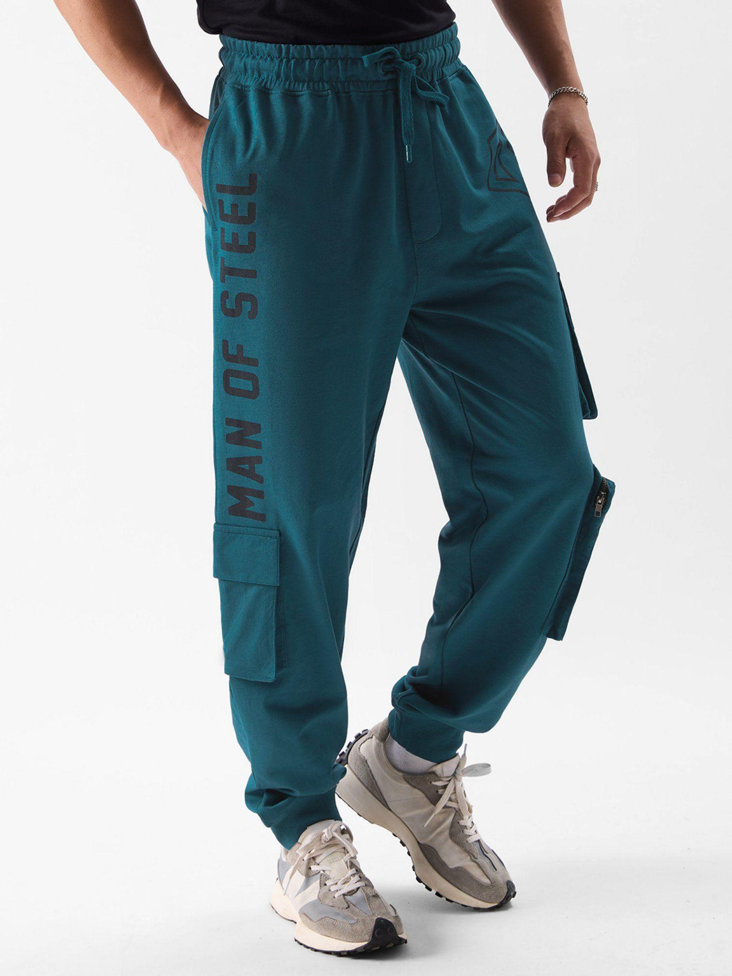 official superman man of steel utility men cargo joggers