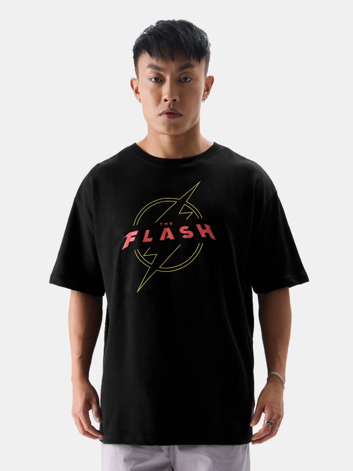 official the flash: through time oversized t-shirts for mens