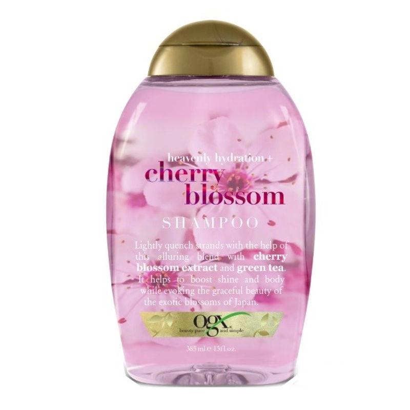 ogx heavenly hrdration + cherry blossom shampoo