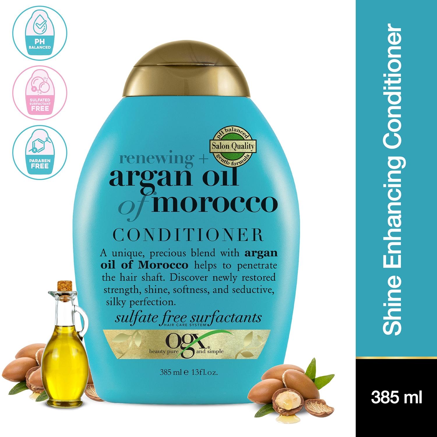 ogx renewing argan oil of morocco conditioner (385ml)
