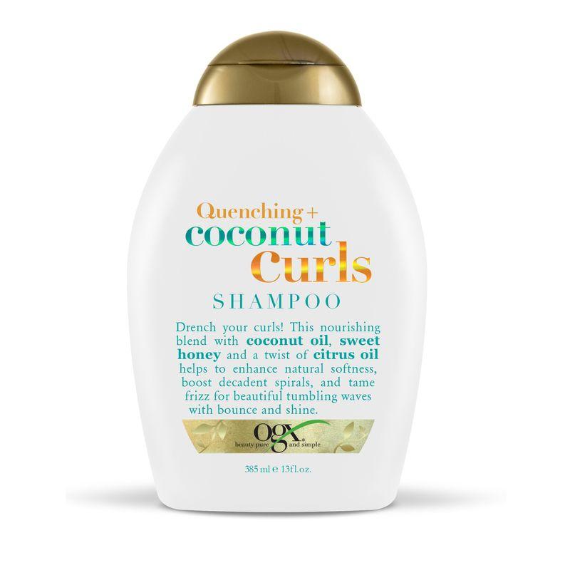 ogx quenching + coconut curls shampoo