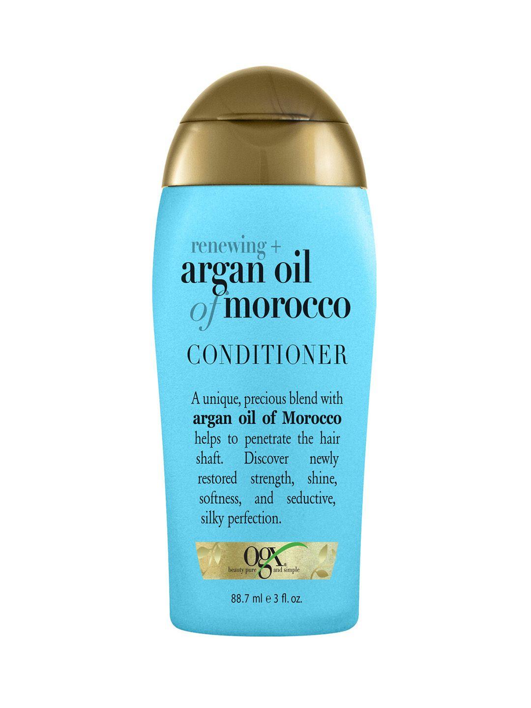 ogx renewing argan oil of morocco conditioner to strengthen hair - 88.7 ml