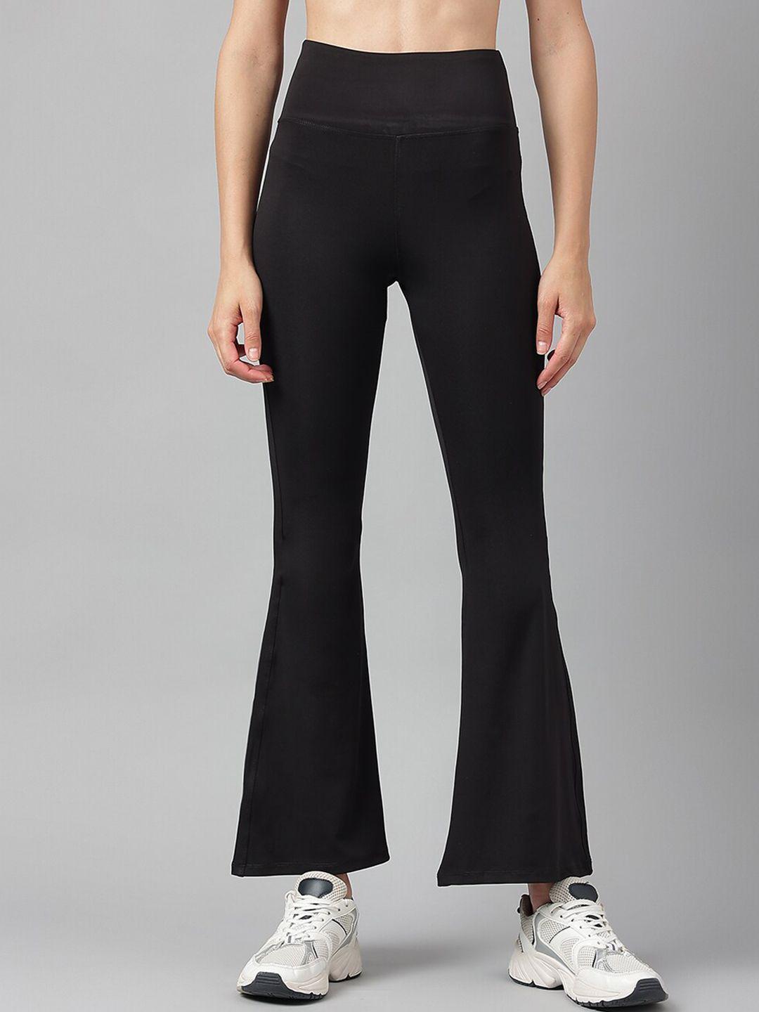 oh so fly women mid rise bootcut trousers