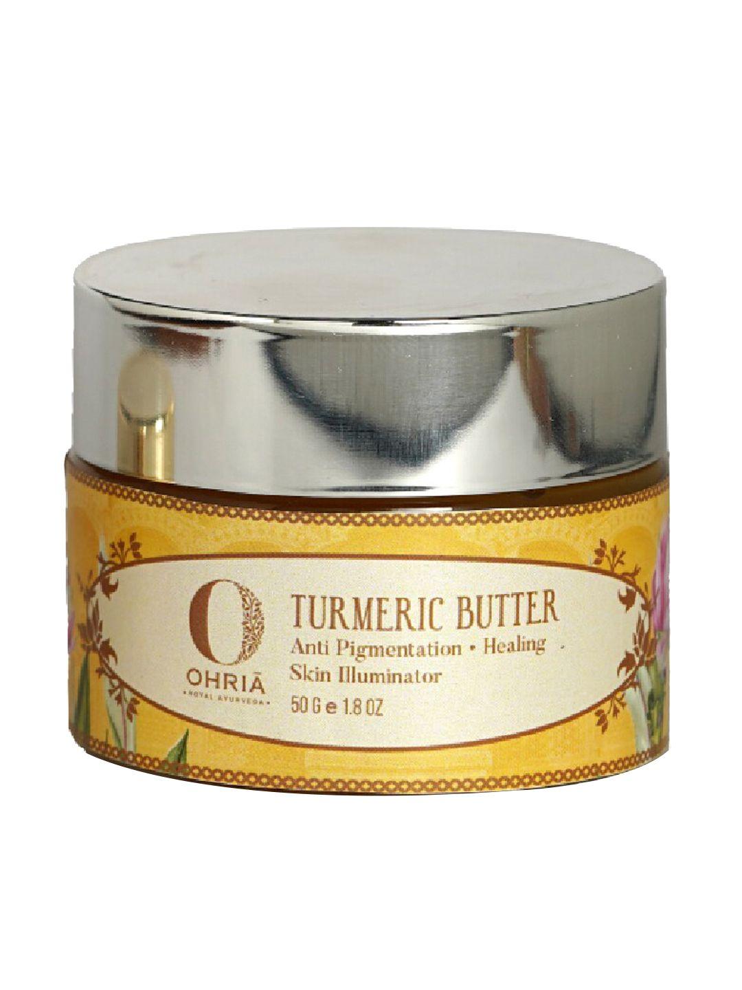 ohria ayurveda turmeric face butter for anti pigmentation - 50 g