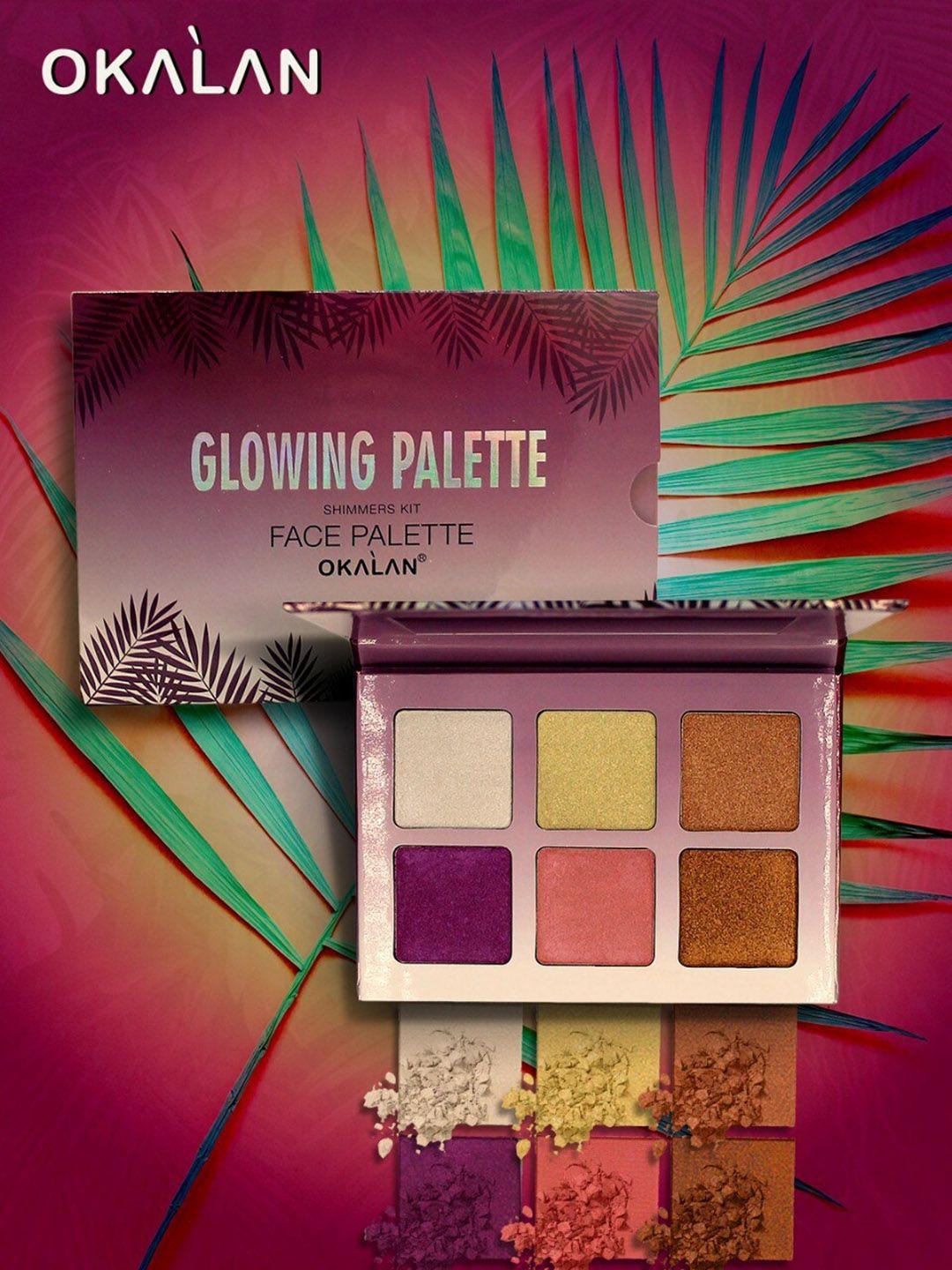 okalan women face glowing palette a