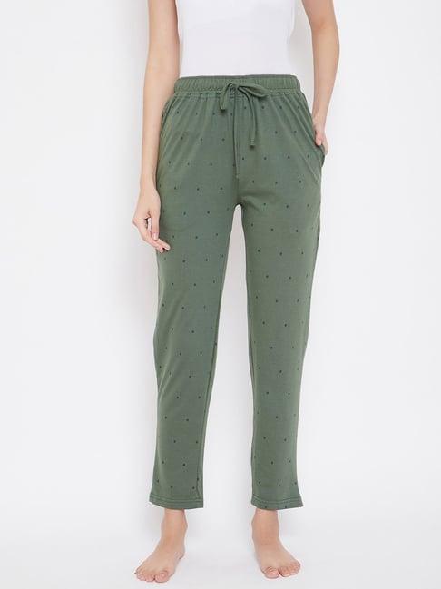 okane medium green printed pyjamas