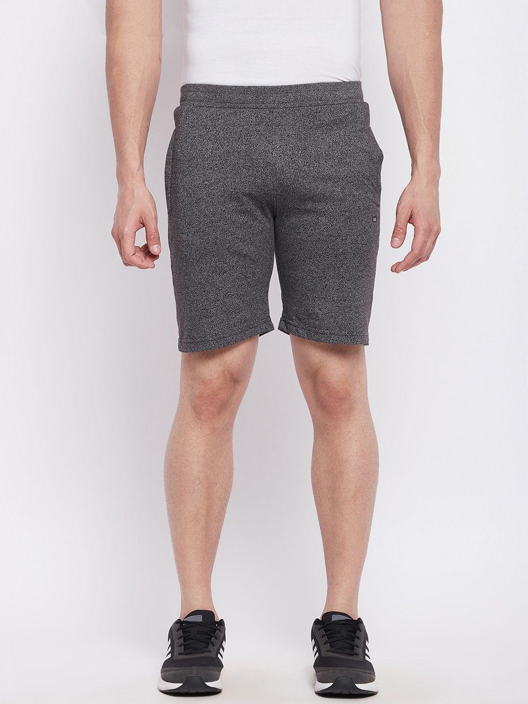 okane men grey sports shorts