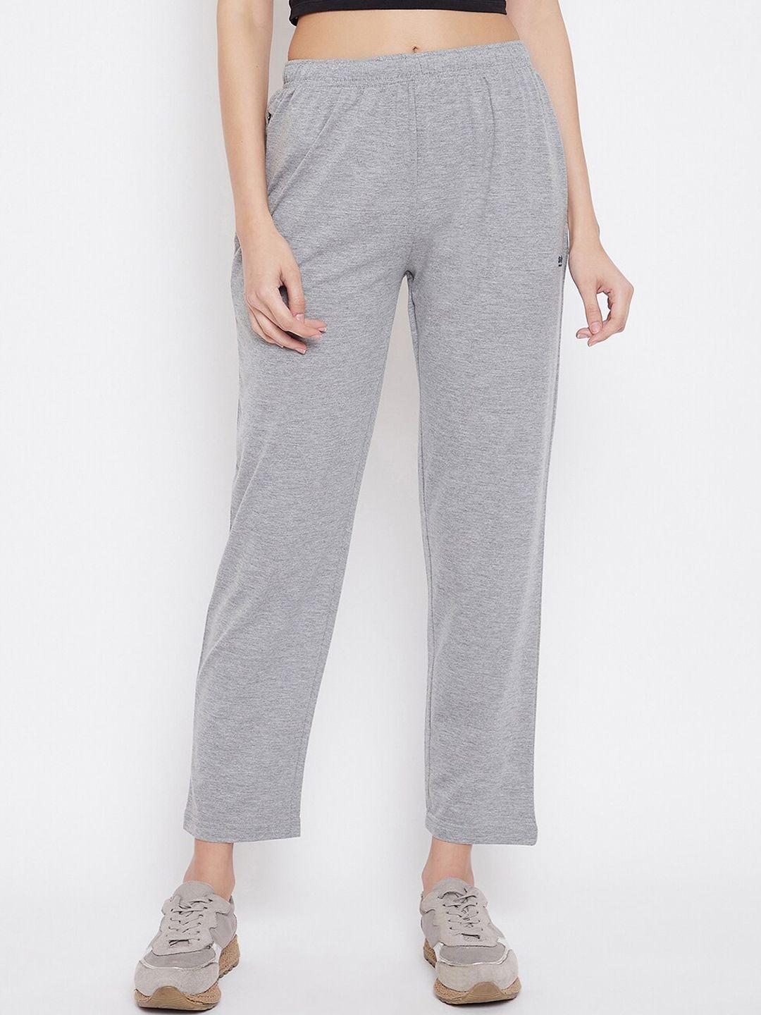 okane-women-grey-solid-track-pants