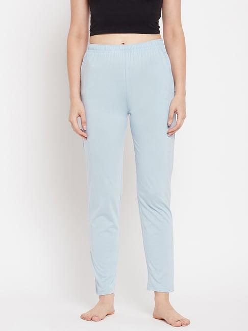 okane blue full length lounge pants