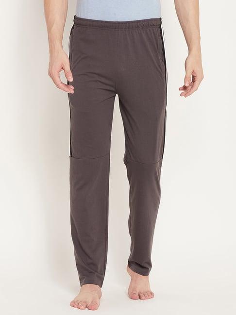 okane grey regular fit lounge pants
