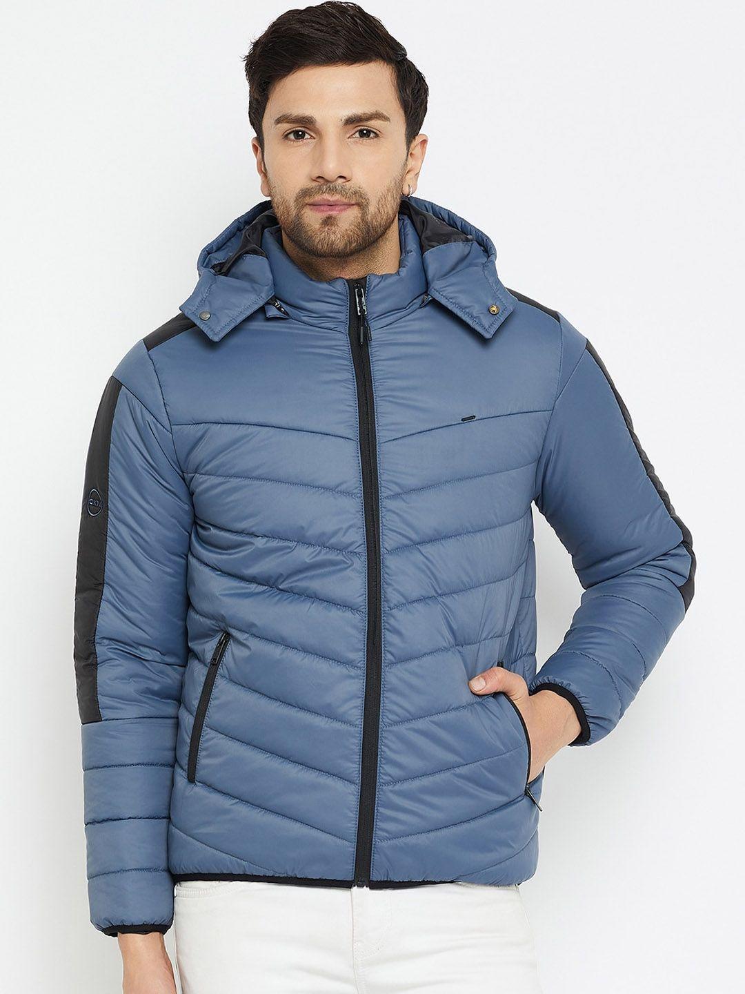 okane hooded lightweight puffer jacket