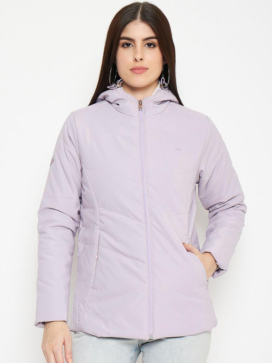 okane lightweight longline hooded padded jacket