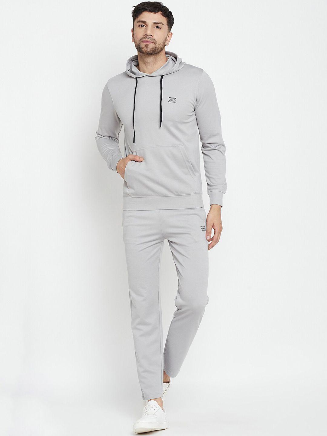 okane long sleeves hood pullover sweatshirt & trackpant