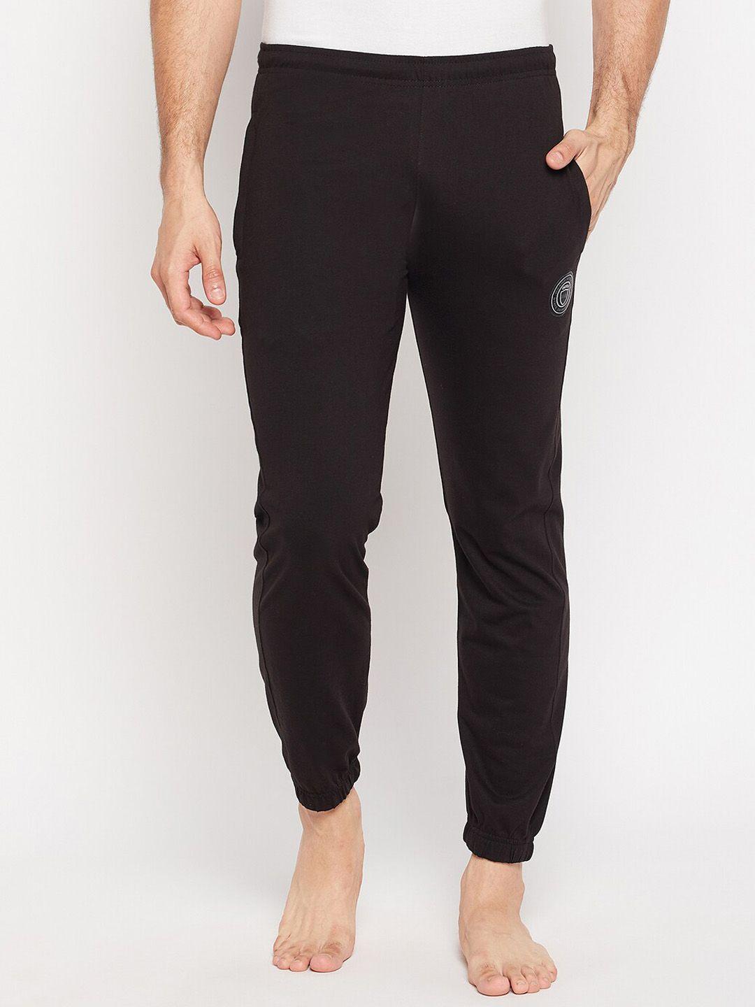 okane men mid-rise cotton lounge joggers