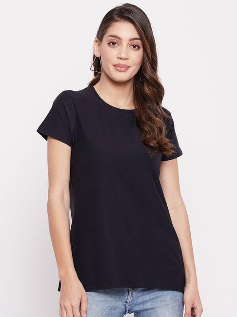 okane navy round neck t-shirt