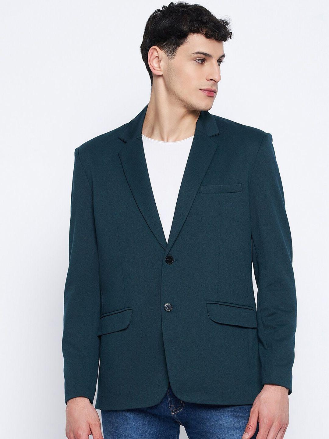 okane notched lapel collar single-breasted blazer