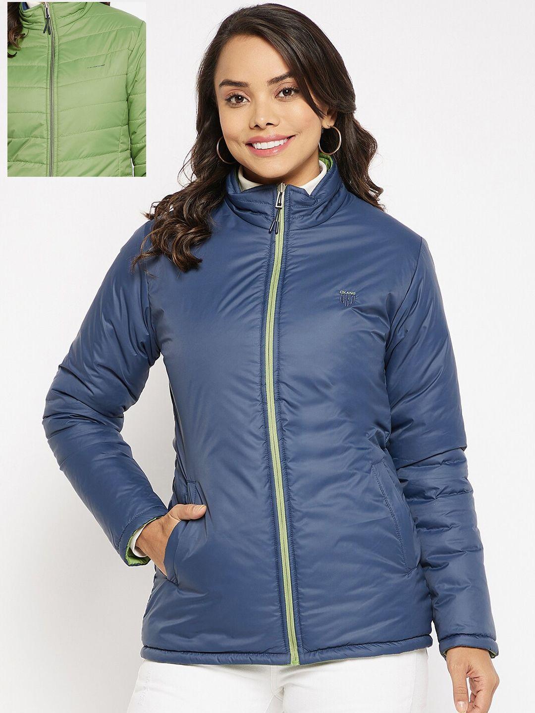 okane women reversible puffer jacket