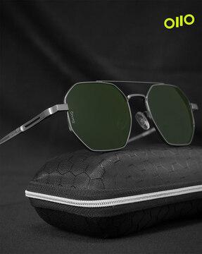 okrexc1 full-rim frame sporty sunglasses