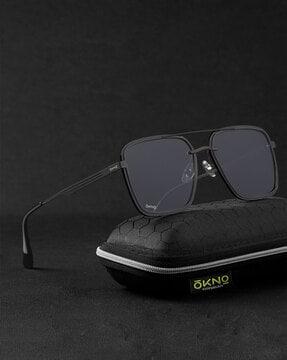 oksuhodbc2 men full-rim rectangular sunglasses