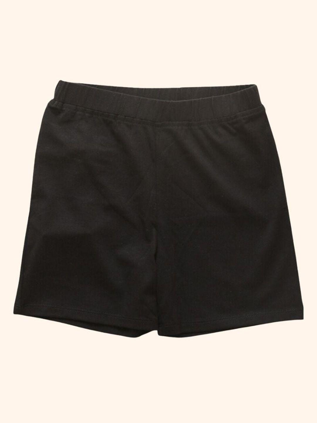 ola! otter infants regular fit mid-rise antimicrobial technology cotton shorts