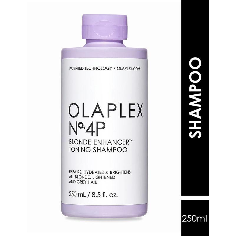 olaplex no. 4p blonde enhancer toning shampoo