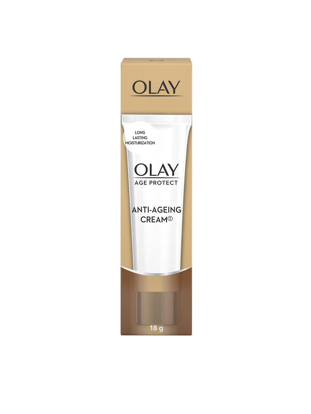 olay age protect anti-ageing cream with salicylic acid aloe & bha 18 g