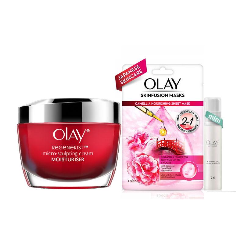 olay hydrate & glow complete skincare combo